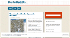 Desktop Screenshot of maxforrockville.com