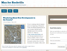 Tablet Screenshot of maxforrockville.com